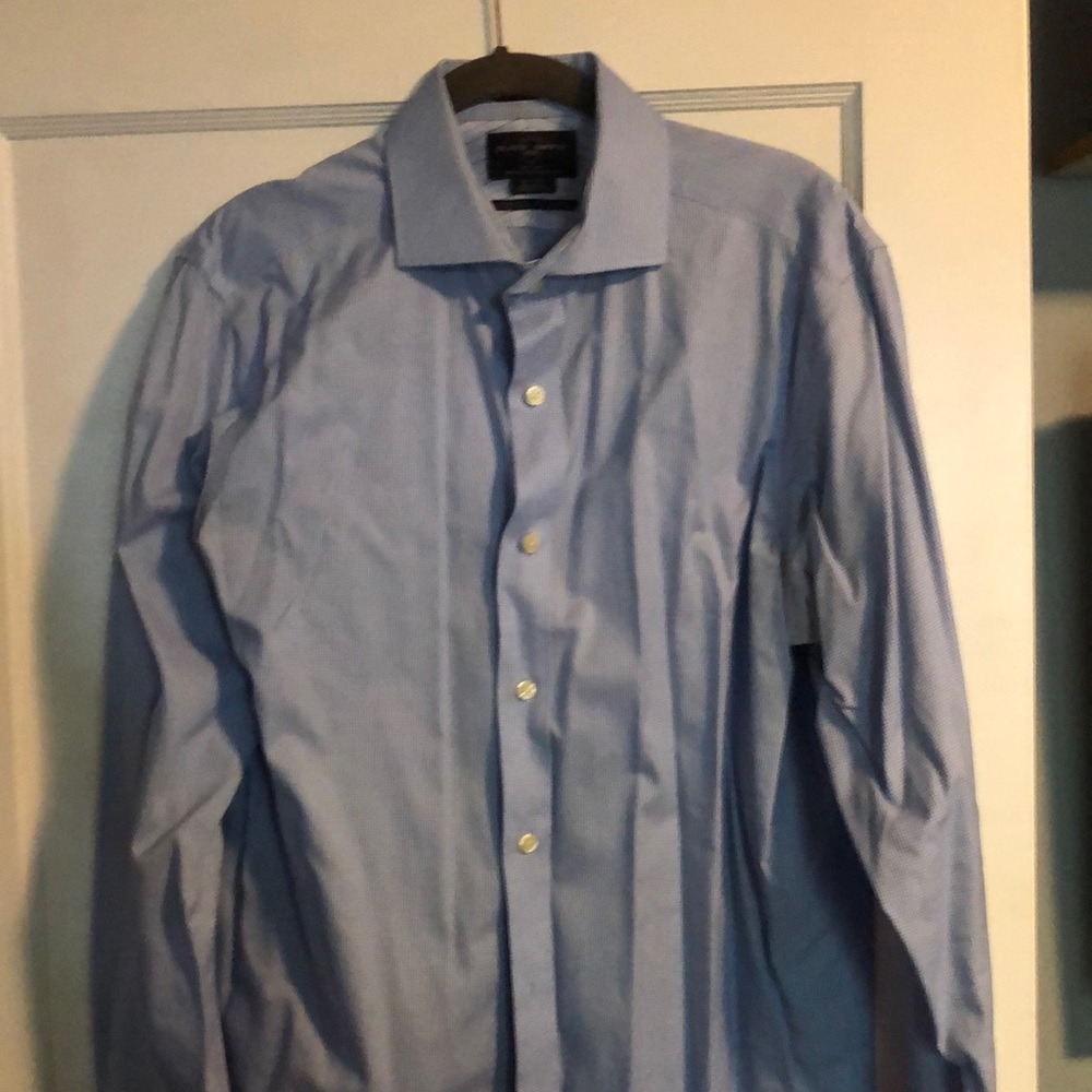 Black brown dress shirt